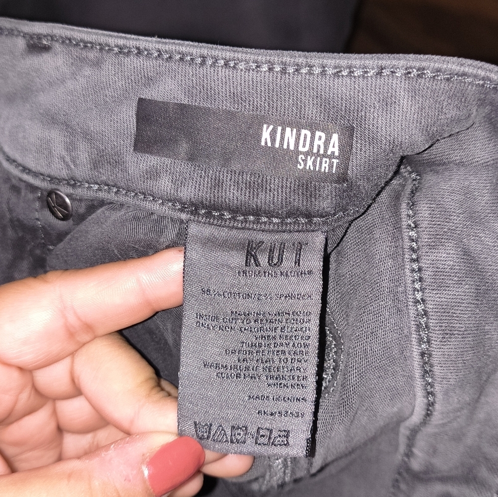 NWT Kut Pencil Jean Skirt - Picture 5 of 8
